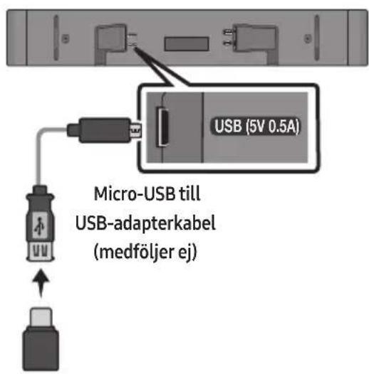 SAMSUNG HWS56B - ANSLUTA EN USB-LAGRINGSENHET - 1