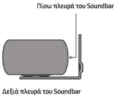 SAMSUNG HWS56B - Τοποθετήστε τον Οδηγός επιτοίχιας στήριξης στην επιφάνεια του τοίχου. - 8