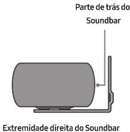 SAMSUNG HWS56B - Coloque o Guia do suporte de parede encostado à superfície da parede. - 6