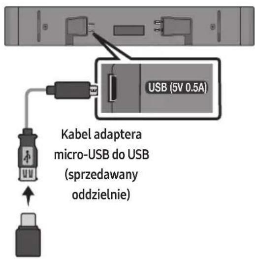 SAMSUNG HWS56B - PODŁĄCZANIE URZĄDZENIA PAMIĘCI USB - 1