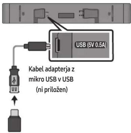 SAMSUNG HWS56B - POVEZOVANJE NAPRAVE ZA SHRANJEVANJE USB - 1