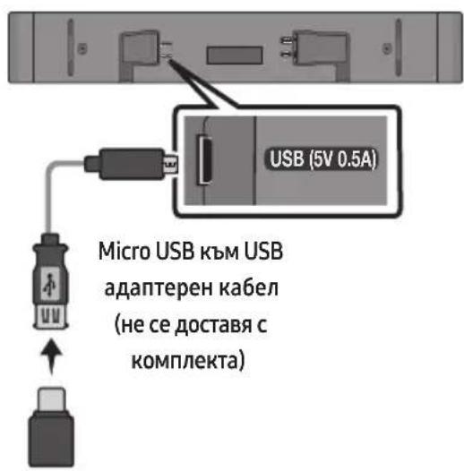 SAMSUNG HWS56B - СВЪРЗВАНЕ НА USB ПАМЕТ - 1