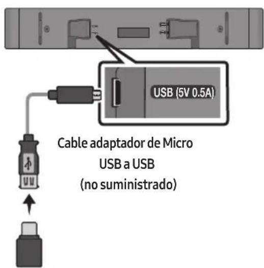 SAMSUNG HWS56B - CONEXIÓN DE UN DISPOSITIVO DE ALMACENAMIENTO USB - 1