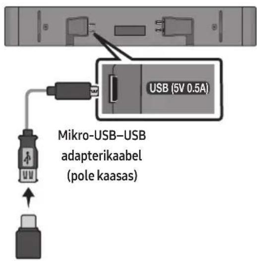 SAMSUNG HWS56B - USB-MÄLUSEADME ÜHENDAMINE - 1