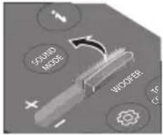 SAMSUNG HWS56B - Ligar/desligar o telecomando da TV - 4