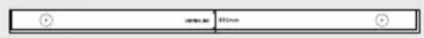 SAMSUNG HWS56B - Componentes do suporte de parede - 1