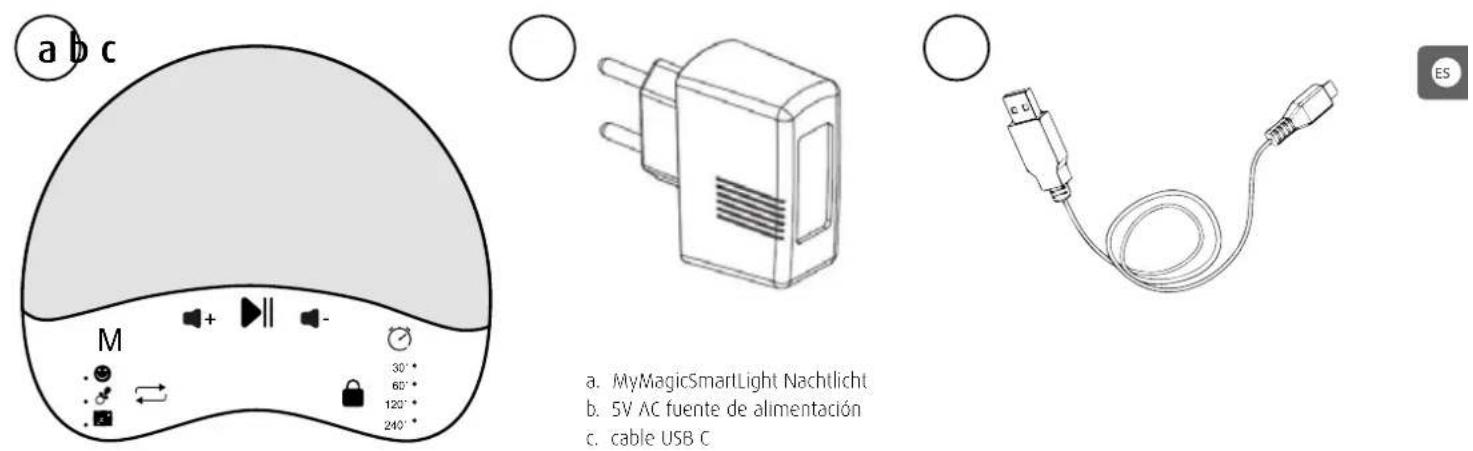 Reer MyMagicSmartLight 52470 - NL Inhoudsopgave - 1