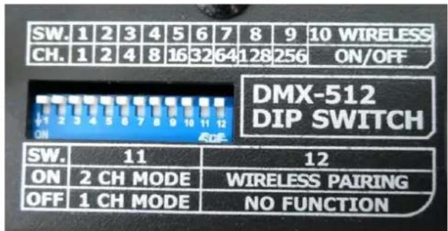 Antari AF3R - 3.DMX控制: - 5