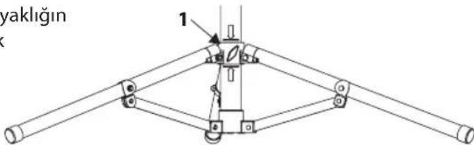 BRENNENSTUHL JARO 3002 M - LED PROJEKTÖRUN AYAKLIGA MONTAJI - 2