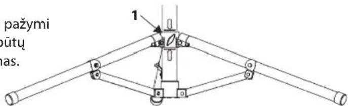 BRENNENSTUHL JARO 3003 CM - LED SVIESTUVO MONTAVIMAS ANT STOVO - 2