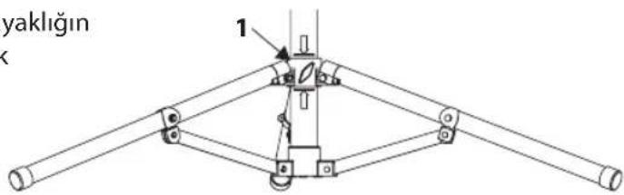 BRENNENSTUHL JARO 3003 CM - LED PROJEKTÖRUN AYAKLIGA MONTAJI - 2