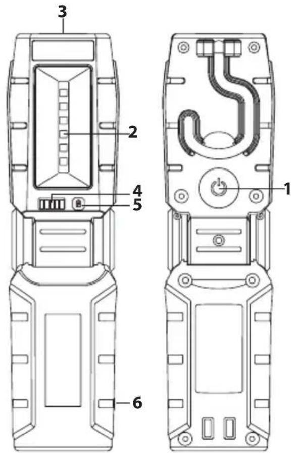 BRENNENSTUHL HL DA 61 MH - ÖVERSIKT - 1