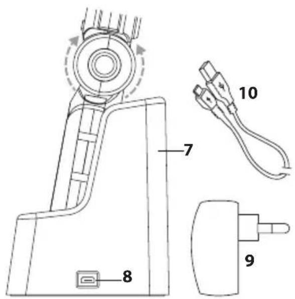 BRENNENSTUHL HL DA 61 MH - OVERVIEW OF THE CONTROLS: - 2