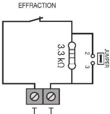 Vimar 14496 - Configuration sortie anti-sabotage - 1