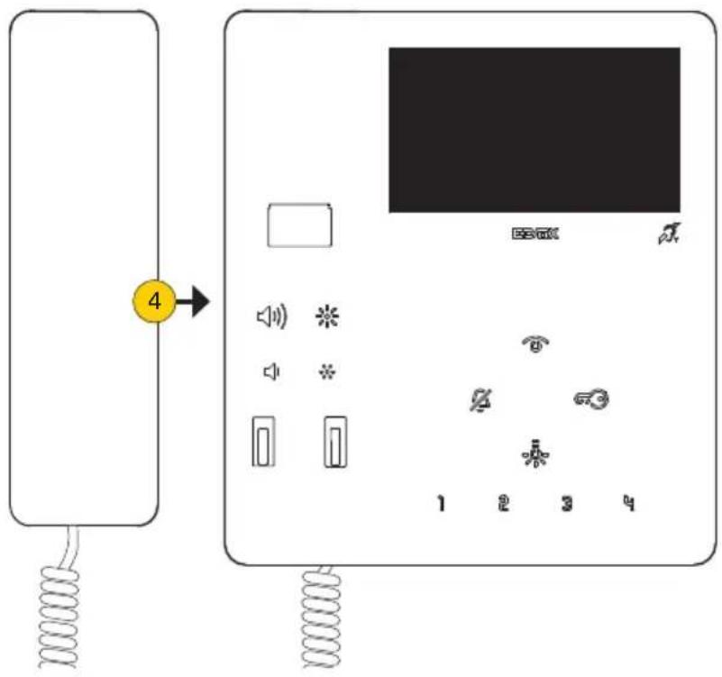 Vimar ELVOX 7549 - Réglage pan/zoom (uniquement sur 7549) - 20