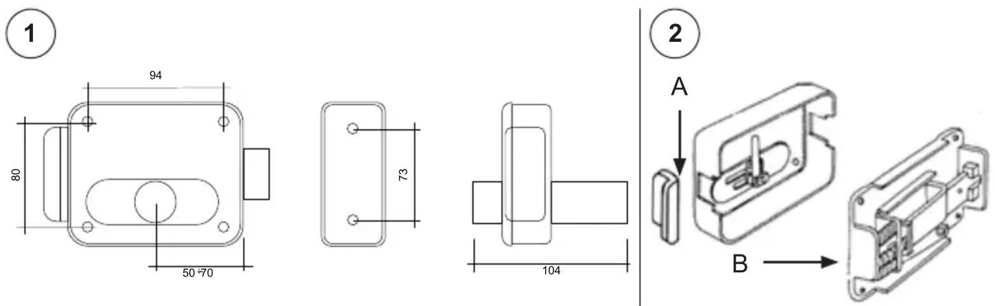 Vimar ELVOX ZD04 - Raccordements - 1