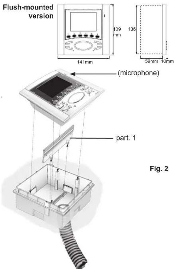 Vimar ELVOX 661C - INSTALLATION 6611 - 1