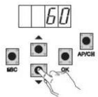 Vimar ELVOX RA98 - Example of the procedure for changing the automatic closing time: - 5