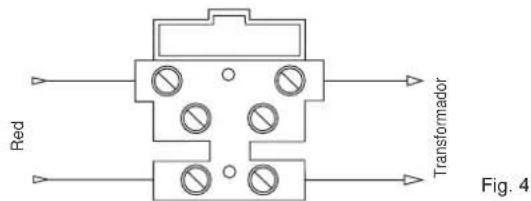 Vimar ELVOX RA98 - 4.1- Cableado de la línea de alimentación - 1