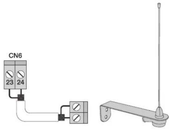 Vimar ELVOX RA98 - 4.8- Anschluss der Antenne - 1