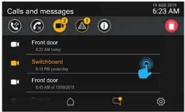 Vimar ELVOX 40517 - Messages vidéo - 6