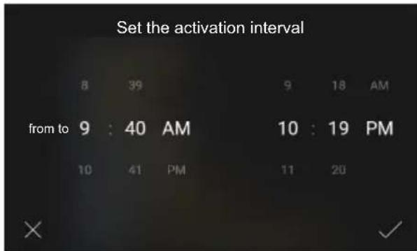 Vimar ELVOX 40517 - Configuration d'activation programmée - 12