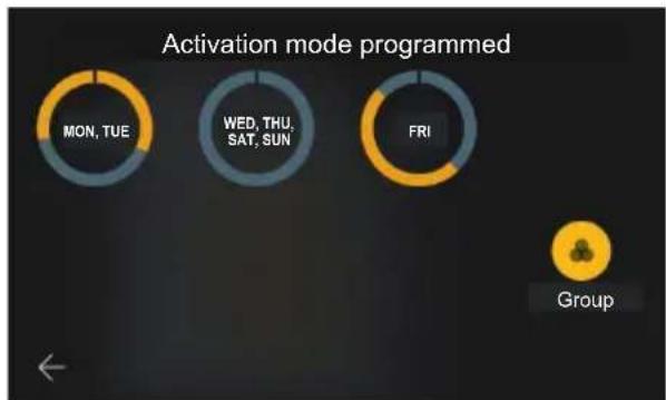 Vimar ELVOX 40517 - Configuration d'activation programmée - 38