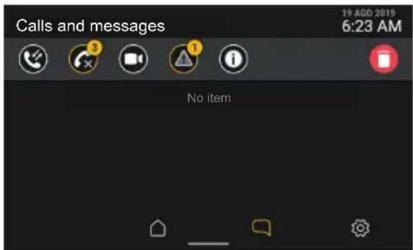 Vimar ELVOX 40517 - Suppression de la chronologie des appeals et des messages - 4