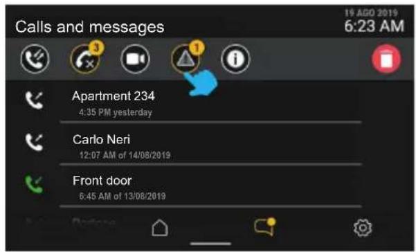 Vimar ELVOX 40517 - Messages d'alerte - 1