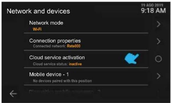 Vimar ELVOX 40517 - État des services cloud - 3