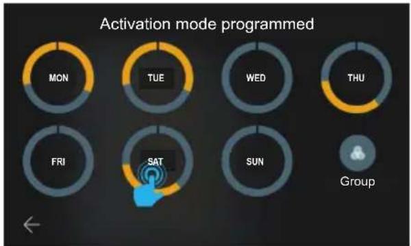 Vimar ELVOX 40517 - Configuration d'activation programmée - 2