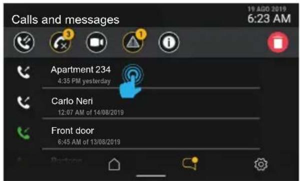 Vimar ELVOX 40517 - Appels et messages - 3