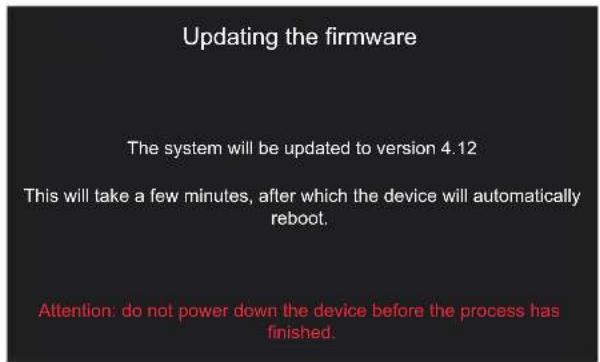 Vimar ELVOX 40517 - Mise à jour du firmware - 4