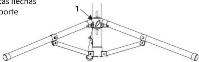 BRENNENSTUHL JARO 3003 CT - MONTAJE DEL REFLECTOR LED SOBRE EL TRIPODE - 2
