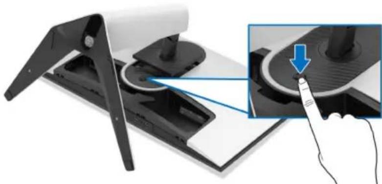 ALIENWARE AW2723DF - Enlever le pied du moniteur - 5