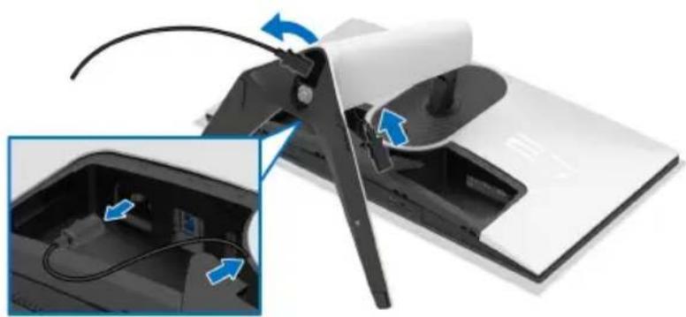 ALIENWARE AW2723DF - Enlever le pied du moniteur - 4
