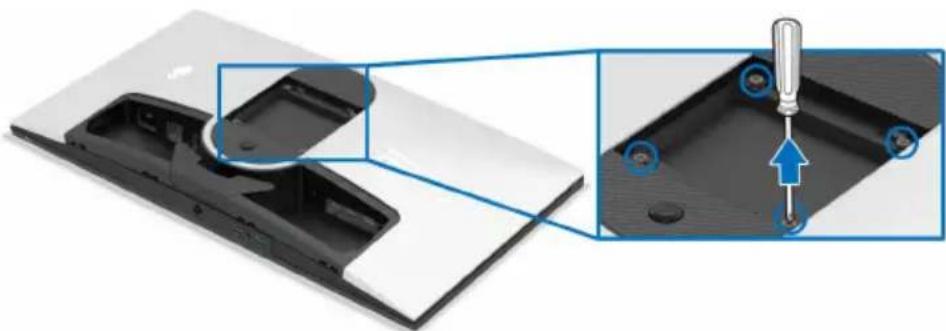 ALIENWARE AW2723DF - Montage mural VESA (en option) - 1