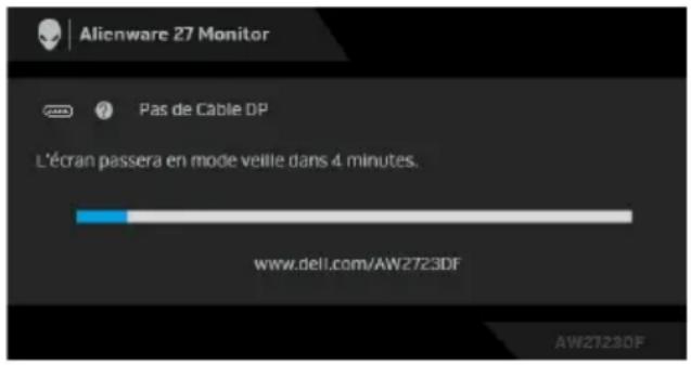 ALIENWARE AW2723DF - Mode console - 7