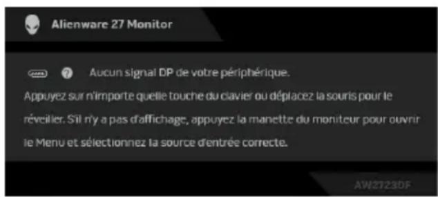 ALIENWARE AW2723DF - Mode console - 6