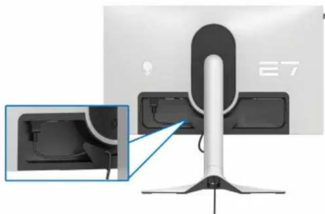 ALIENWARE AW2723DF - Fixer le pied - 7