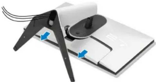 ALIENWARE AW2723DF - Enlever le pied du moniteur - 3