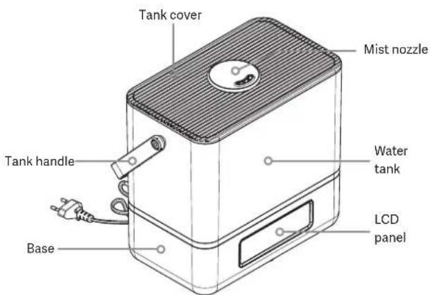 Pingi Cascada CHDW6000D - PARTS - 1