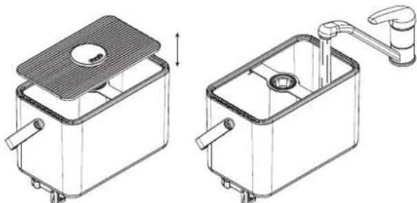 Pingi Cascada CHDW6000D - VULLEN VAN DE WATERTANK - 1