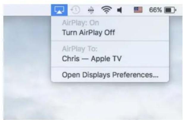 V7 IFP8601 - Recopie de l'écran airplay - 2