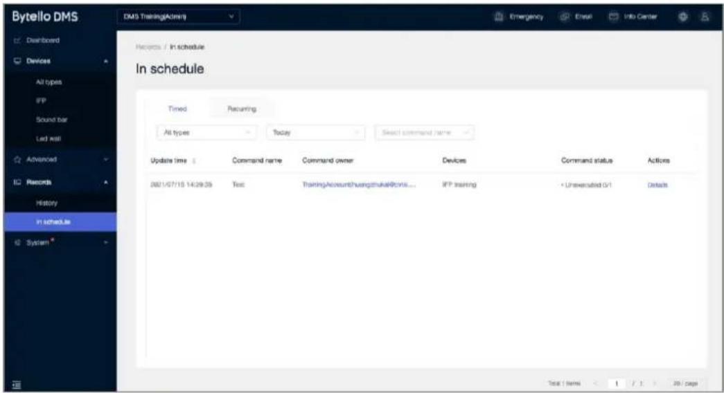 V7 IFP6501 - COMMANDE DANS LE CALENDRIER - 1