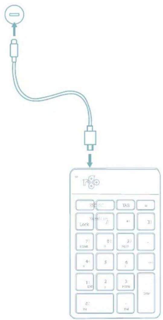 R-Go Tools Numpad Break - ergonomiczna klawiatura numeryczna - 4