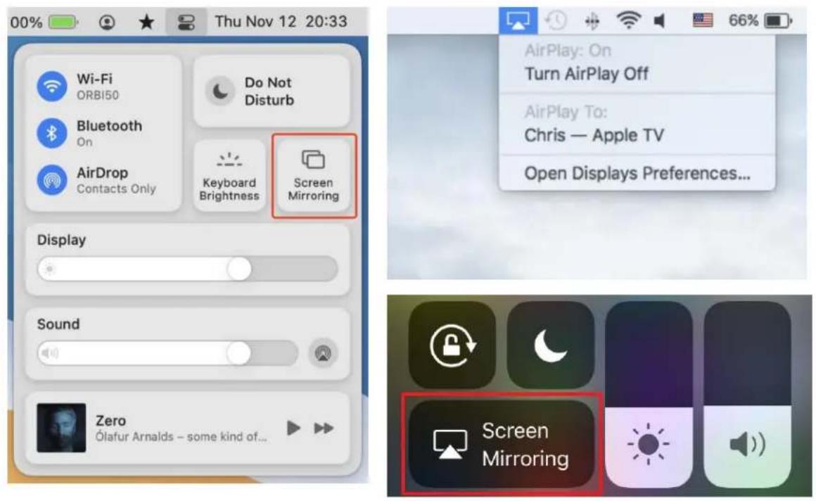 V7 IFP7501 - Mirroring Airplay - 1