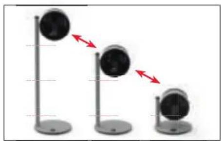 BONECO F235 - HEIGHT ADJUSTMENT - 4