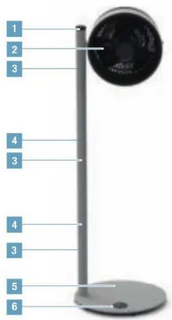 BONECO F235 - OVERSIKT OG NAVN PÅ DELER - 2