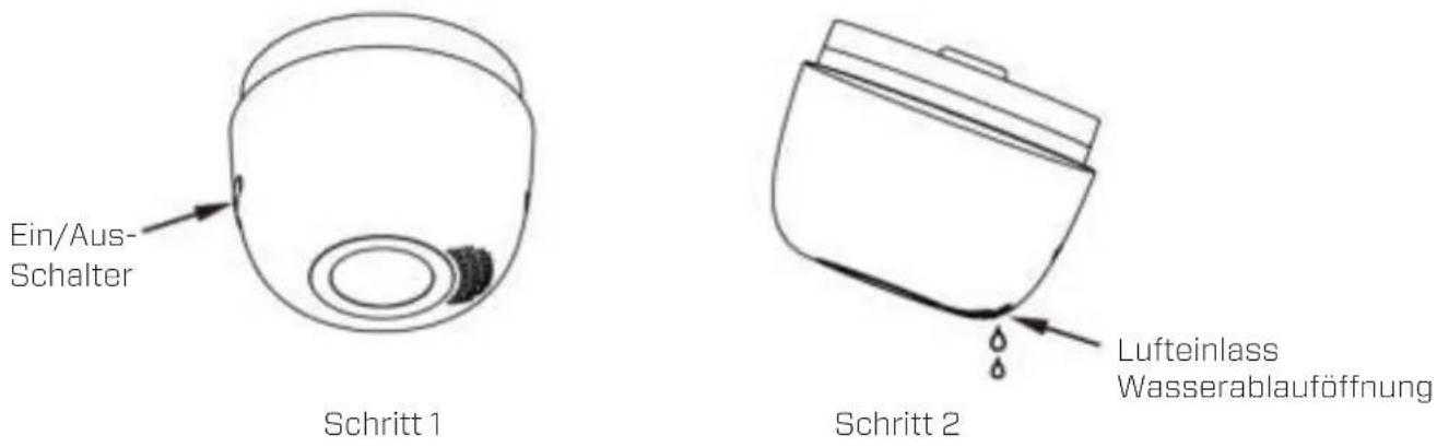 Clean Air Optima AD301 - Versehentliches Auslaufen - 2